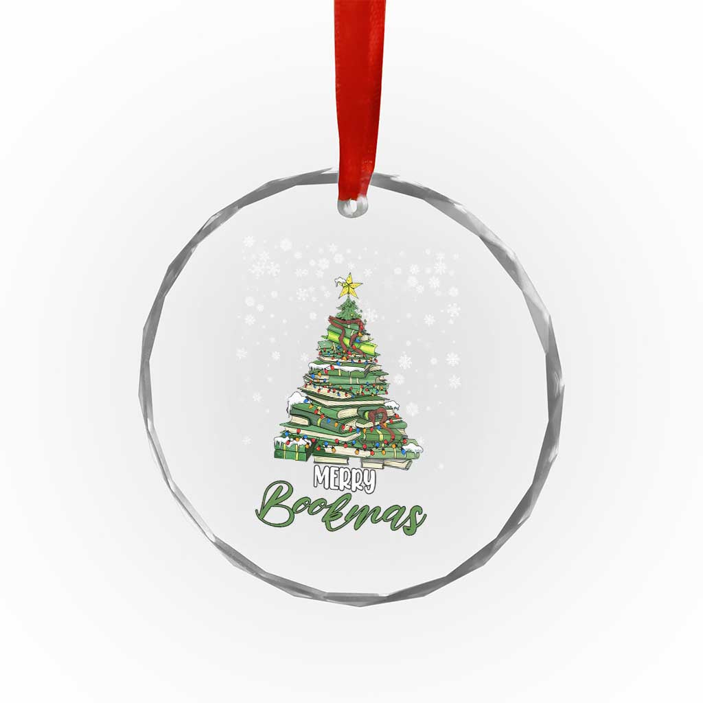 Xmsa Reading Lover Crystal Glass Ornament Read More Books Funny Christmas Teacher Student Book Lovers - Wonder Print Shop