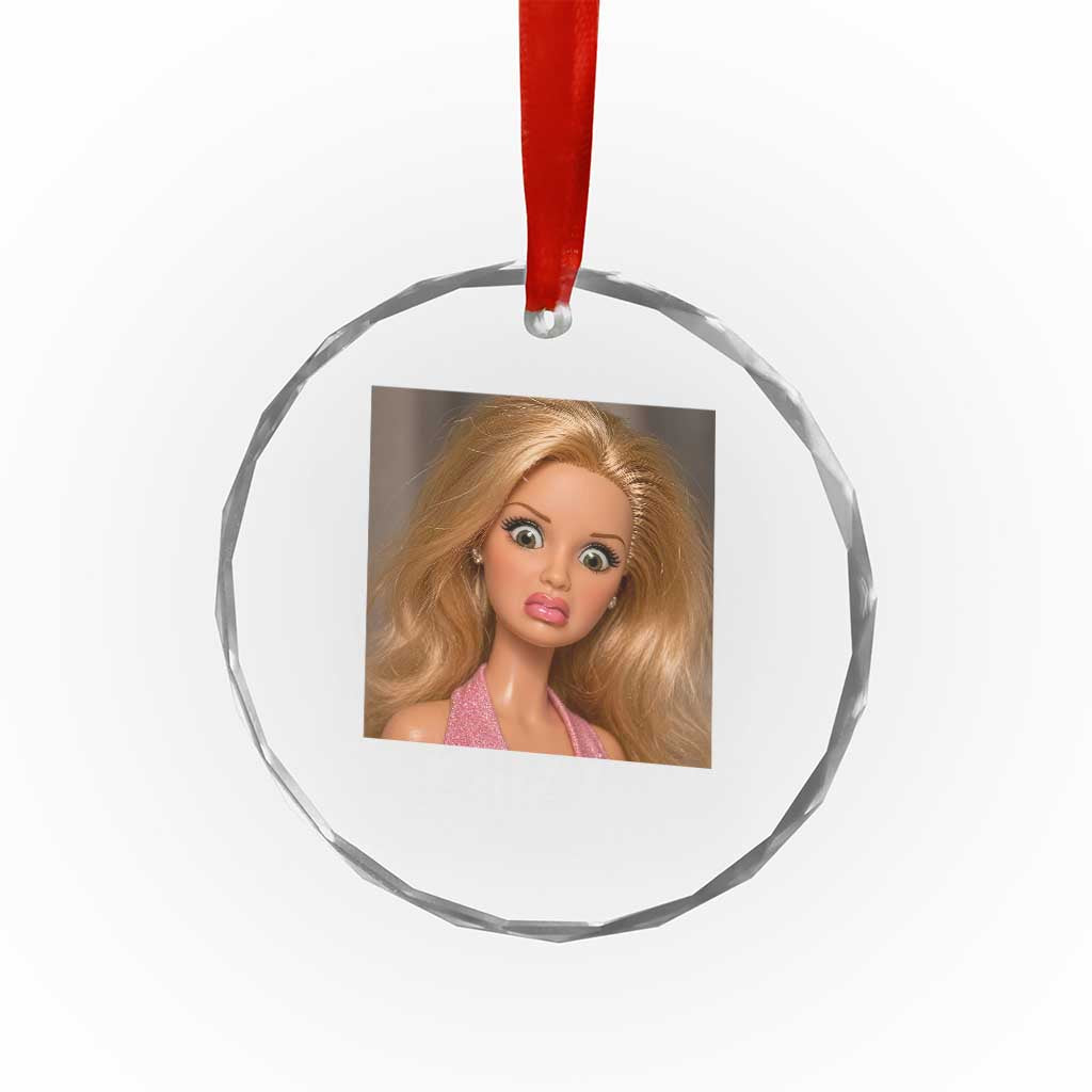 Y'all Need Jesus Crystal Glass Ornament Funny Girls Meme Saying Christian Humor