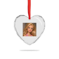 Y'all Need Jesus Heart Crystal Glass Ornament Funny Girls Meme Saying Christian Humor