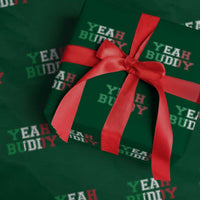 Yeah Buddy Italian Flag Wrapping Paper Roll Vintage Retro - Wonder Print Shop