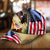 Premium America One Nation Under God, Eagle 3D Hats Blue Personalized