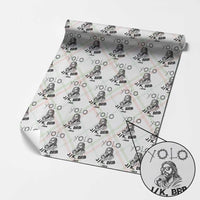 Yolo Jk BRB Jesus Wrapping Paper Roll Funny Easter Day Ressurection Christians - Wonder Print Shop