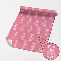 Yolo Jk BRB Jesus Wrapping Paper Roll Funny Easter Ressurection Christians