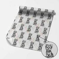 Yorkshire Terrier Mom Wrapping Paper Roll Cute Yorkie Mama Puppy Gift