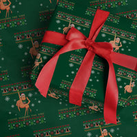 You Are Ruining The Vibe Wrapping Paper Roll Ugly Christmas Marcus The Worm Meme Gift - Wonder Print Shop