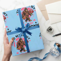 You Make My Heart Go Honk Wrapping Paper Roll Funny Bigfoot Valentine Meme - Wonder Print Shop