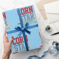 Your Hole is My Goal Inappropriate Cornhole Wrapping Paper Roll Funny Naughty Adult Humor Cornstar