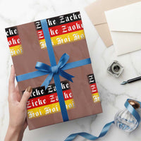 Zicke Zacke Hoi Oktoberfest Wrapping Paper Roll Vintage German Flag - Wonder Print Shop
