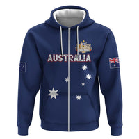 CUSTOMER REQUEST - AUSSIE Blue - Zip Hoodie LT7
