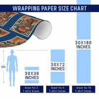 Zodiac Lunar New Year Of The Horse 2026 Wrapping Paper Roll Ramen Lovers