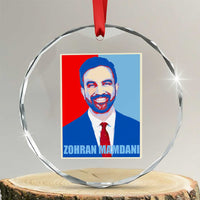 Zohran Madamni Crystal Glass Ornament for New York Mayor - Wonder Print Shop