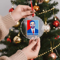 Zohran Madamni Crystal Glass Ornament for New York Mayor - Wonder Print Shop