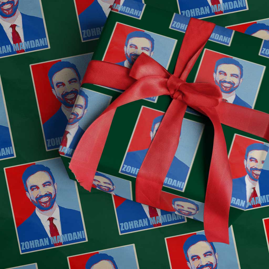 Zohran Madamni Wrapping Paper Roll for New York Mayor - Wonder Print Shop