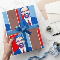 Zohran Madamni Wrapping Paper Roll for New York Mayor - Wonder Print Shop