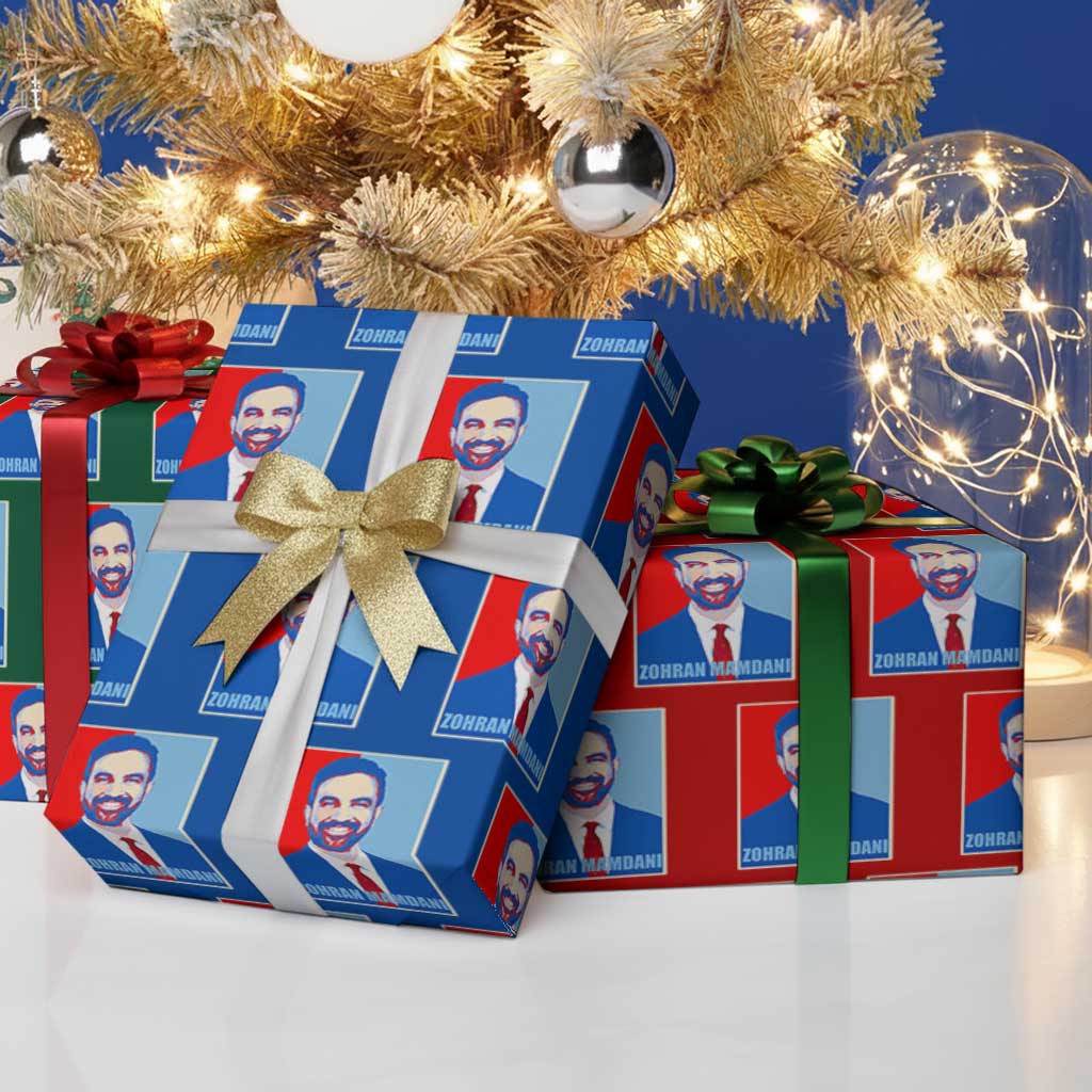 Zohran Madamni Wrapping Paper Roll for New York Mayor - Wonder Print Shop