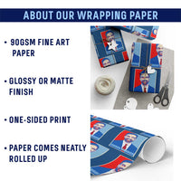 Zohran Madamni Wrapping Paper Roll for New York Mayor - Wonder Print Shop