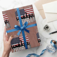Zohran Mamdani Groovy Flowers Wrapping Paper Roll Retro Style TS02