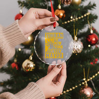 Zohran Mamdani NYC Mayor Crystal Glass Ornament Funny Cool Trendy Progressive - Wonder Print Shop