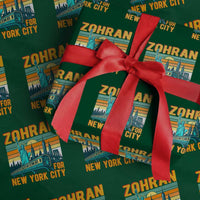 Zohran Mamdani NYC Mayor Wrapping Paper Roll - Wonder Print Shop