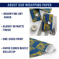 Zohran Mamdani NYC Mayor Wrapping Paper Roll Funny Cool Trendy Progressive - Wonder Print Shop