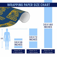 Zohran Mamdani NYC Mayor Wrapping Paper Roll Funny Cool Trendy Progressive - Wonder Print Shop