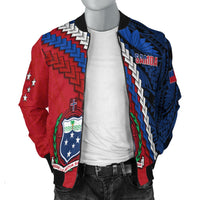 Samoa Polynesian Men Bomber Jacket Quotes LT13 - Wonder Print Shop