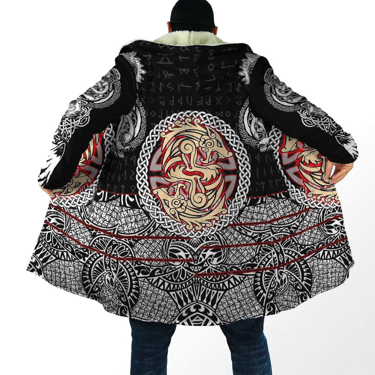 viking-cloak-fenrir-vikings-tattoo-3d