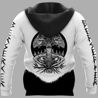 Viking Clothing BEAR CLAWS and Yggdrasil Viking Hoodie RLT12 - Wonder Print Shop