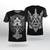 Viking Clothing Wolf Hammer Raven Valknut Spear T Shirt RLT12 - Wonder Print Shop