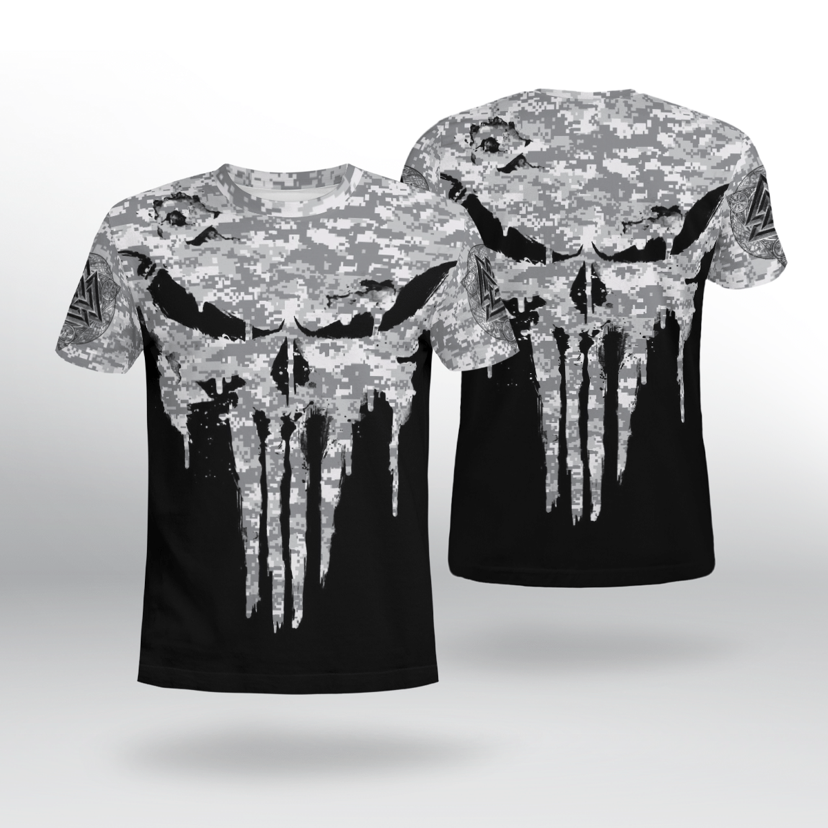 Viking Clothing Viking CAMO T Shirt RLT12 - Wonder Print Shop