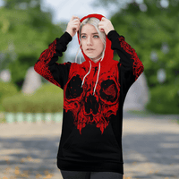 Viking Clothing Triple Horn Of Odin Viking Hoodie RLT12 - Wonder Print Shop
