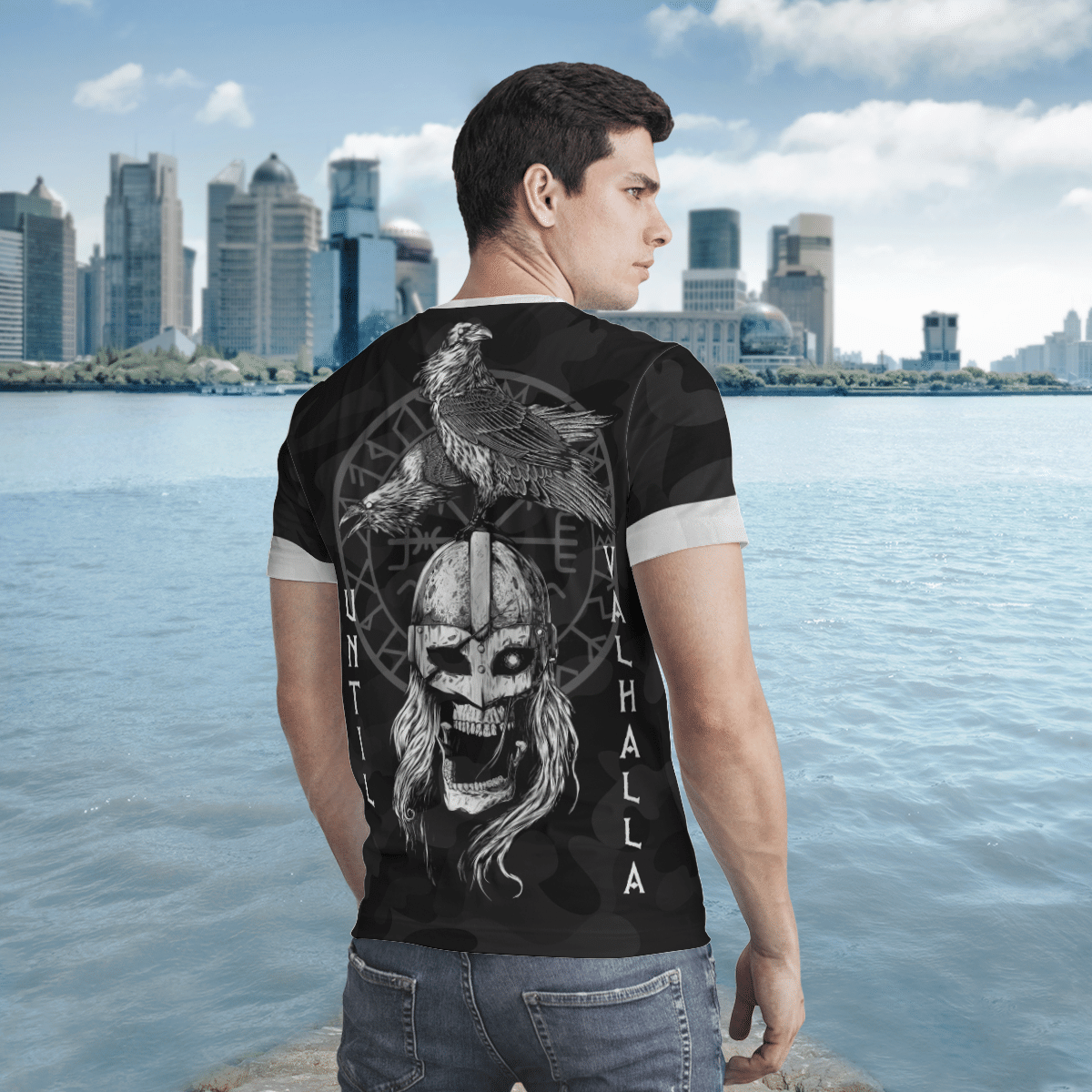 Viking Clothing Until Valhalla Viking T Shirt RLT12 - Wonder Print Shop