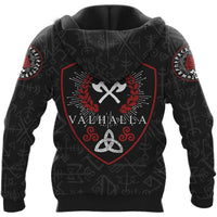 Viking Clothing Until Valhalla Viking Hoodie RLT12 - Wonder Print Shop