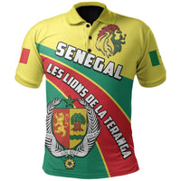 Senegal All Over Print Polo Shirt Les Lions de la Teranga Football Style RLT6 - Wonder Print Shop