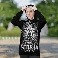Viking Clothing FENRIR Vegvisir Viking Hoodie RLT12 - Wonder Print Shop