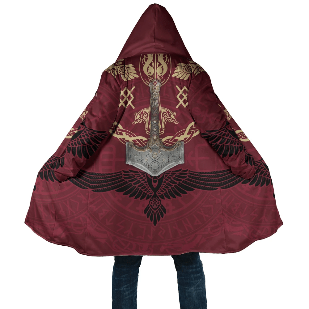 viking-cloak-3d-all-over-printed-viking-hammer-and-raven-brick-hooded-coat