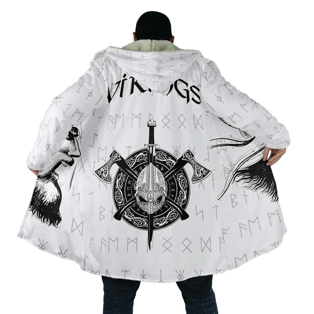 viking-cloak-3d-all-over-printed-viking-vegvisir-and-viking-axe-white-coat