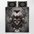 Viking Quilt Bed Set - Viking Raven and Skull - Viking Quilt Bedding Set RLT12 - Wonder Print Shop