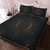 Viking Quilt Bed Set - Viking Vegvisir Gold - Viking Quilt Bed Set RLT12 - Wonder Print Shop