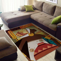 Wonder Print Shop Area Rug African Painting 3 Area Rug LT10 - Wonder Print Shop