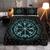 Viking Quilt Bed Set - Rune Vegvisir - Viking Quilt Bedding Set RLT12 - Wonder Print Shop