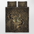 Viking Quilt Bed Set - Totem Birds Raven Huginn and Muninn Ravens Of Odin - Viking Quilt Bedding Set RLT12 - Wonder Print Shop