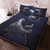 Viking Quilt Bed Set - Fenrir - Wolf Trying To Swallow The Moon - Viking Quilt Bedding Set RLT12 - Wonder Print Shop