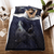 Viking Quilt Bed Set - Fenrir - Wolf Trying To Swallow The Moon - Viking Quilt Bedding Set RLT12 - Wonder Print Shop
