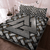 Viking Quilt Bed Set - Silver Valknut Symbol - Viking Quilt Bedding Set RLT12 - Wonder Print Shop