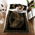 Viking Quilt Bed Set - Odin's Celtic Raven On The Background Yggdrasil Tree - Viking Quilt Bedding Set RLT12 - Wonder Print Shop