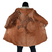 viking-cloak-3d-all-over-printed-viking-raven-of-odin-caramel-hooded-coat