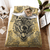 Viking Quilt Bed Set - Wolf Valknut - Viking Quilt Bedding Set RLT12 - Wonder Print Shop