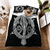 Viking Quilt Bed Set - Raven and Spear Of Odin - Viking Quilt Bedding Set RLT12 - Wonder Print Shop
