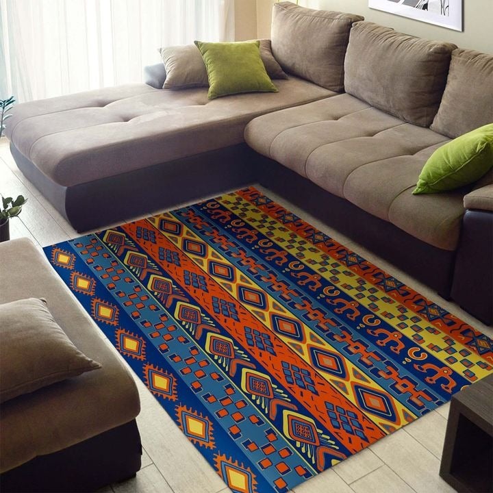 Wonder Print Shop Area Rug African Pattern Line 2 Area Rug LT10 - Wonder Print Shop